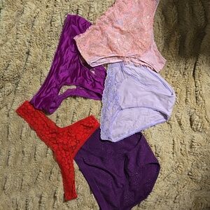 NWOT Victoria's Secret Panty Bundle S